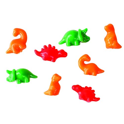 Raymond Geddes Dino Claw Machine Toys for Kids (12 per Box) – Mini Claw Machine Toys with 8 Colorful Dinosaur Prizes
