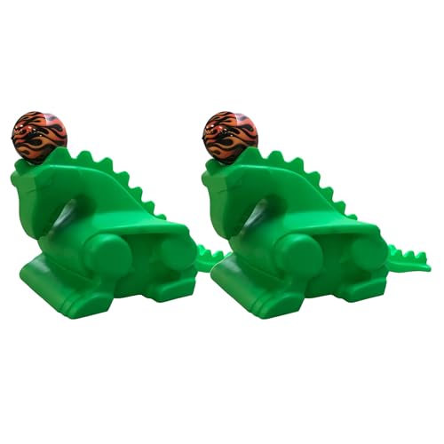 Jayhawk Glow Dragon Bowling Ramp Pair of 2, Kids Bowling Center Ramps - color: Green