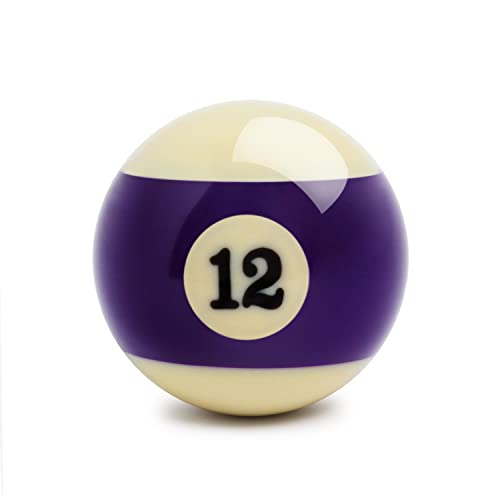 Billiard Pool Table Standard Replacement Ball 2 ¼” - 57.2 mm - style: #12