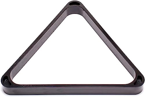 Triangle Ball Rack,Pool Triangles Made of Plastic,Pool Table Triangle Drop Resistant/Black
