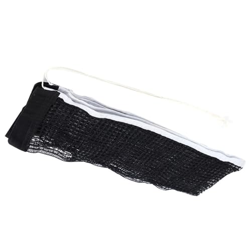 Table Tennis Net Replacement - Black Polyester Cotton Net for Indoor & Outdoor Training Practice (70.9" x 5.5")