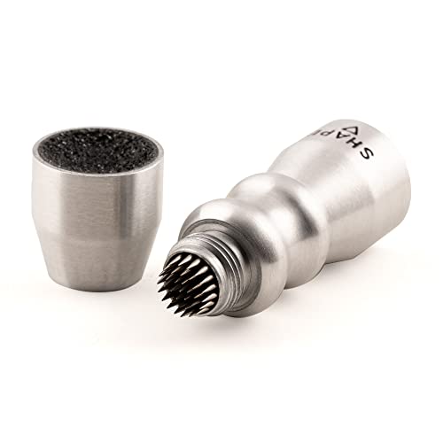 Cuetec Billiard/Pool Cue Accessory: Bowtie 3-in-1 Billiard Cue Tip Tool - color: Silver - New Version