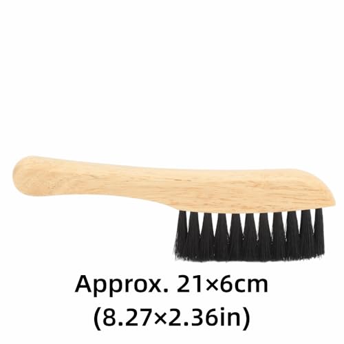 Table Brush – Wooden Pool Table Brush for Felt Cleaning Compact Billiard Table Accessory for Pool Table Cleaning,Dirt and Debris Removal Tool