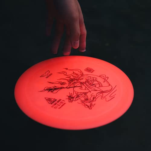 yikundiscs PDGA Approved Floating Distance Driver Golf Disc,150-160g Water-Float Distance Driver, Stable Flight Performance for Disc Golf Water Courses & Outdoor Competition | Floats in Water,Lightweight Buoyant Plastic - color: red