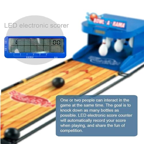 2m Indoor Bowling Alley Game Set - Foldable Fun for Kids & Adults, Perfect Family Activity for All Ages, Home Entertainment Game Size_Name