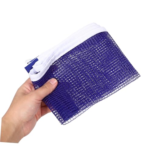 Portable Table Tennis Net with Iron Bracket and Polyester Mesh for Indoor Outdoor Use Quick Assembly Pingpong Net for Training and Competitive Play Suitable for Adults