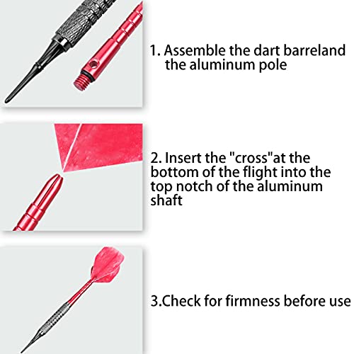 9PCS 10Grams 12Grams 14 Grams Dart Barrels Replacement Set