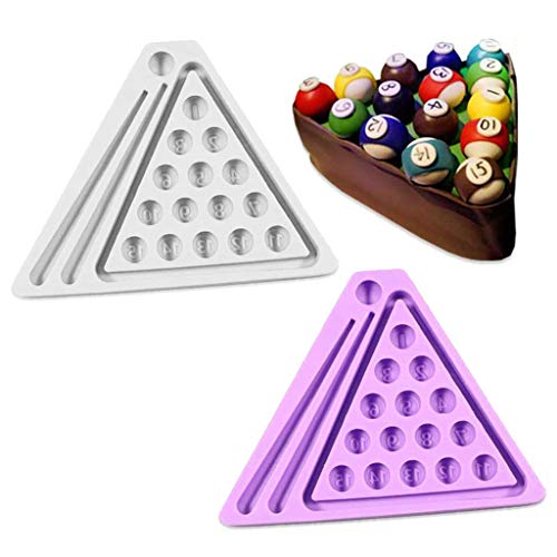 Billiard Ball Set Resin Casting Mold Pool Table Set Mold Candle Soap Resin Craft