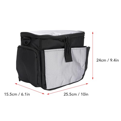 Luqeeg Disc Golf Bag, Portable Disc Starter Bags, Golf Carrier with Detachable Adjustable Shoulder Strap for Players