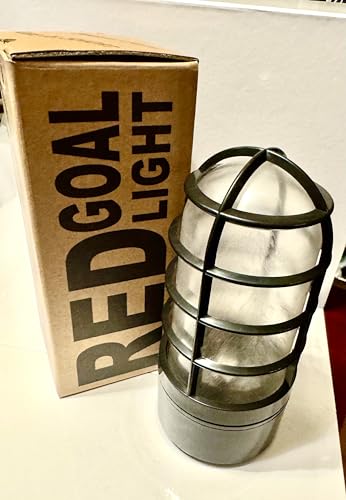 Hockey Goal Light All Sport Football Baseball Turns red When Your Team Scores. Linked to and Compatible with All Arena scoreboards, Works with Any Mobile Device on WiFi Network - style: RGB All Sport iPhone/Android Goal Light