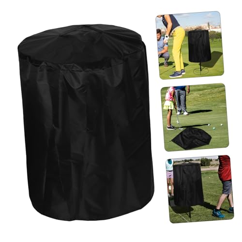 HANABASS Disc Golf Basket Cover Durable Oxford Shield with Drawstring for Outdoor and Indoor Protection Against Rain and Sun Damage