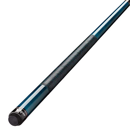 Viper Elite 58" 2-Piece Billiard/Pool Cue - color: Azure Blue, size: 19-Ounce