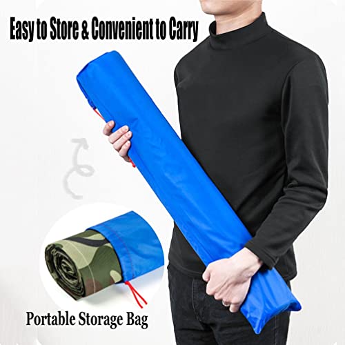 1PCS Team Game Running Mat, Waterproof Oxford Cloth Rolling Running Mat, Group Learning Activities Sports Equipment (Size : Adult-6M//20FT) - size: Adult-6M//20FT