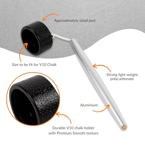 Aluminum Circle Pool Chalk Holder - Use with TAOM Pyro or TAOM V10 Chalk - Slip-in Pocket Pool Cue Chalk Holder - Cover Billiard Supplies - Snooker Accessory Chalk - color: Silver