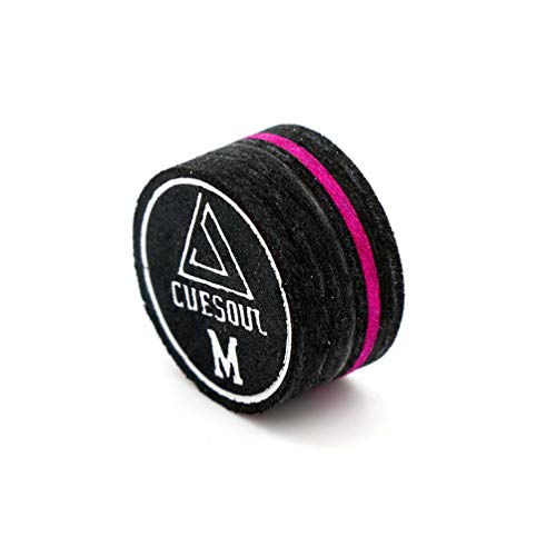 CUESOUL Cue Tips-Pool Cue Tip/Snooker Cue Tip/Glue on Tip - color: Pool cue tip-M