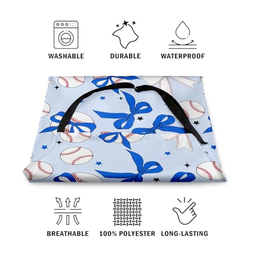 Castle Fairy Cute Rabbit Deer Kitchen Apron - color: Baseball Blue
