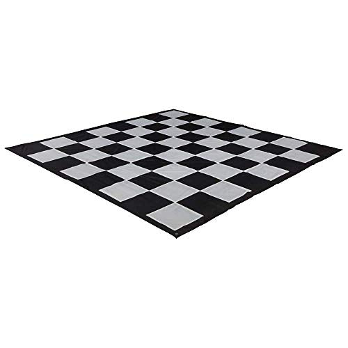 MEGACHESS Giant Chess Set - 49 Inch Tall King with Giant Checkers Set and Giant Quick Fold Chess Mat