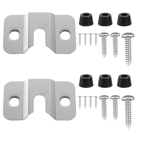 CyeeLife Dartboard Mounting Bracket,Dartboard Hanging Bracket for Steel Dart Games,Dart Accessories Kits (2 Set) - color: 2 Set