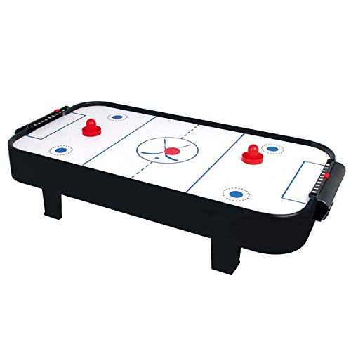 ONE250 Air Hockey Pushers and Red Air Hockey Pucks, Goal Handles Paddles Replacement Accessories for Game Tables (4 Striker, 4 Puck Pack) - color: Red