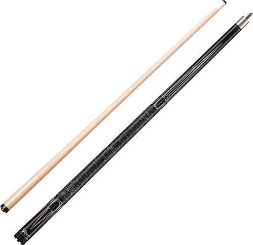 Viper by GLD Products Sinister 58" Pool Cue - color: Black with Cream, size: 18 Ounce