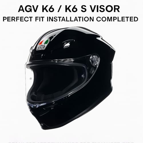 AGV K6 and K6S Visor (HD Crystal Clear) - color: Hd Crystal Clear