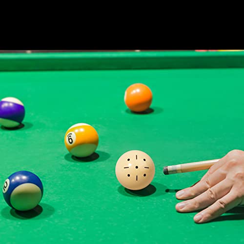 GSE Games & Sports Expert Billiard Practice Training Cue Ball, AAA-Grade PRO Cup Standard Pool Billiard Cue Ball (6 oz 2-1/4" Several Colors Available) - color: Black & Green