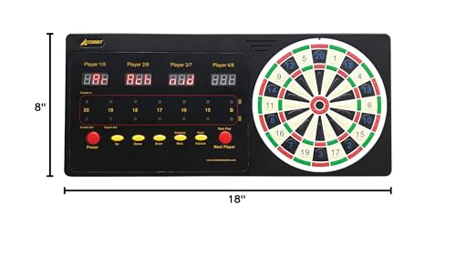 Accudart LED Deluxe Electronic Score Pad, Battery or AC Powered