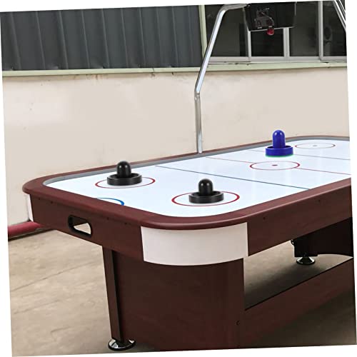 2 Sets Air Hockey Pushers Pucks Mini Air Hockey Table Kit Replacement Parts Plastic Hockey Game Accessories