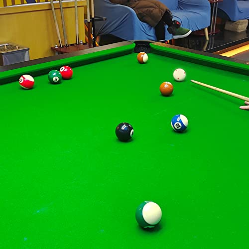 Pro-Cup Pool Cue Ball 2-1/4 Inch,Standard Pool Ball Billiard Cue Ball with 6 Red Dots,Pool Table Accessories for Billiards Game - color: Red dots cue ballx1pcs