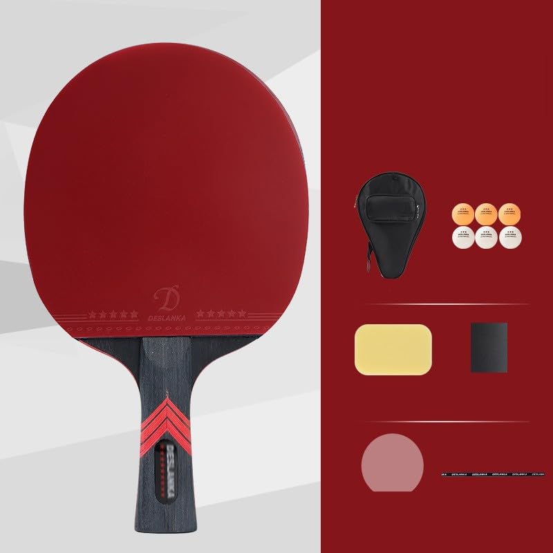 JITEM Ping Pong Paddle,Table Tennis Paddle,Professional Table Tennis Bats, Competition Grade Carbon Fibre Table Tennis Bats, 9 Star Table Tennis Bats for Advanced and Experienced Players
