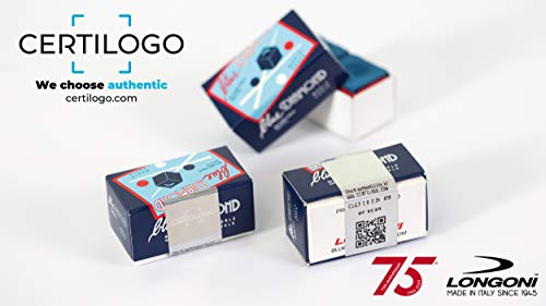 Blue Diamond Billiard Chalk w/Certilogo Protection 2 pcs