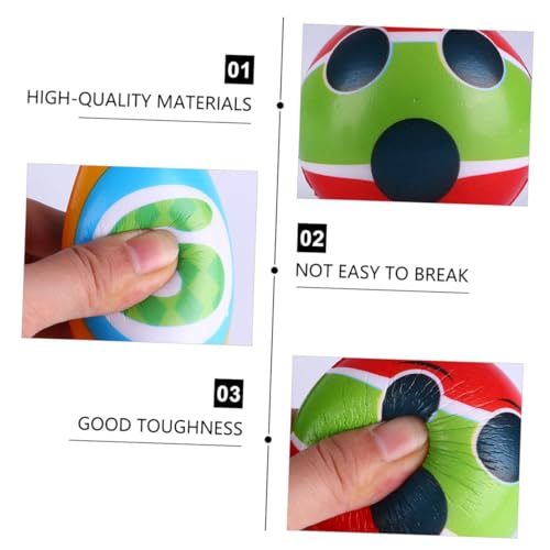 Mini PU Solid Bowling Pins Balls Safe Indoor Sports for S Physical Training and Educational Development Fun Game for Beginners