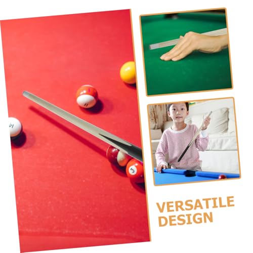 KOMBIUDA 2Pcs Short Pool Cue for Lightweight Portable Billiard Training Stick Cue for Boys for Junior Billiards Practice Game Improvement
