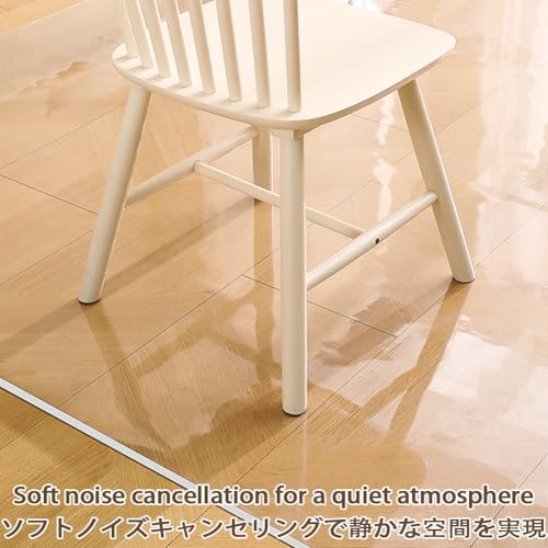 Clear Wood Tile Floor Protector Mat Frosted Rolling Chair Mat Furniture Protector Mat for Office Kitchen Dresser Dining Room Waterproof Scratch Proof Rectangle Easy to Cut Pad Thickness 0.08in/0.06in( - size: 0.08in