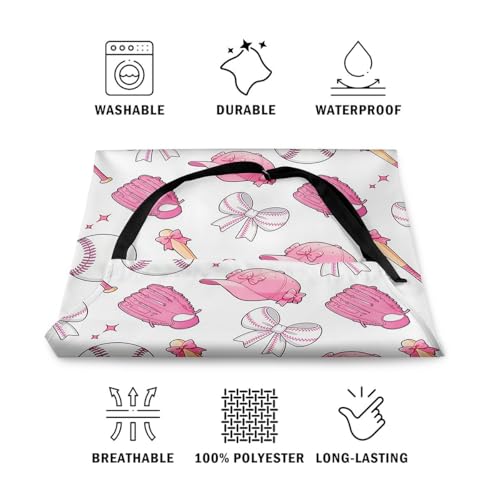 Castle Fairy Boy Soccer Kitchen Apron - color: Baseball Pink White