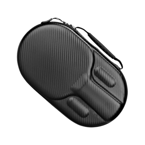 Table Tennis Paddle Case Racket Protector Protective Dustproof Hard Shell Practice Holder Storage Bag for 2 Paddles 4 Balls