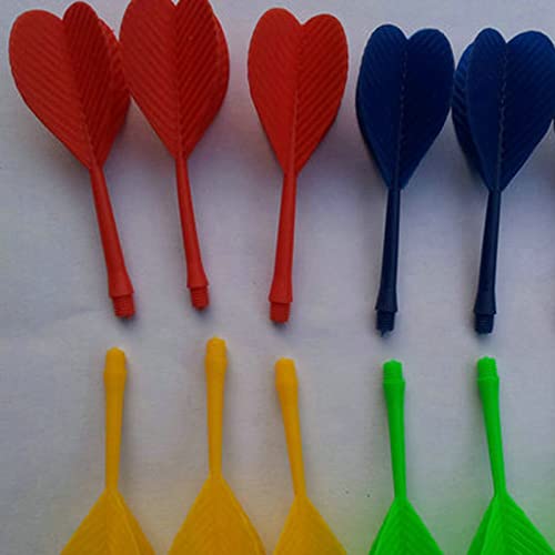 Topyond Soft Darts Set, 12 and 100 Head-Linked Soft Darts, Suitable for Beginners, Adults for Home Game Room, Bar Use