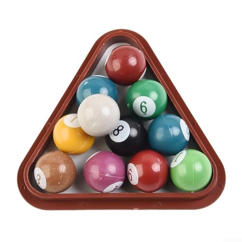 Tabletop Pool Set, Billiards Game for Family Game Night, Portable Snooker Table with and Balls, Desktop Pool Toy for and - color: L