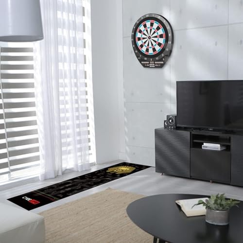 Dart Mat,with Throw Lines, Professional Rubber Dart Carpet, Non Slip Dart Floor Mat, 5mm Thickness Flooring Protector for Exercise Game