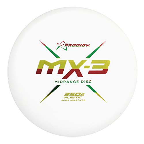 Prodigy Disc 350G MX-3 | Slightly Overstable Disc Golf Midrange | Grippy & Stiff 350G Plastic | Great Control Midrange | Colors May Vary