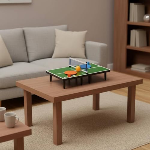 Mini Table Tennis Set No Assembly Mini Table Tennis Indoor Toy for Kids