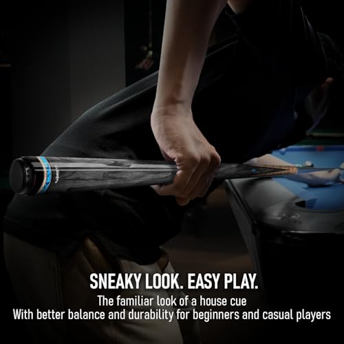Series, Glass Fiber Pool Cue Stick, Uni-QR, 3/8-10, 5/16-18 Joint, Synthetic Leather Grip, 29" Glassfiber Shaft, 7-Layer Microfiber Tip - color: CHL2