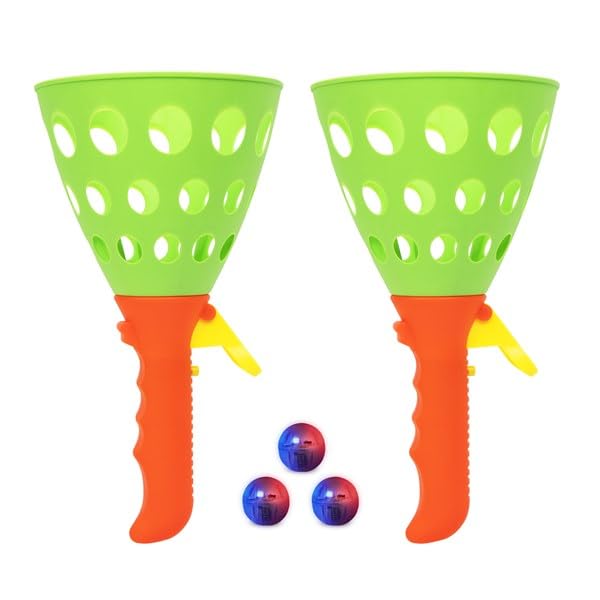 Windy City Novelties LED Click & Catch Ball Game Set