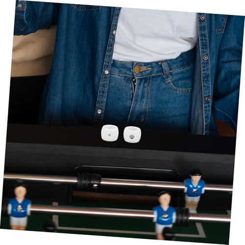 HANABASS 4pcs Foosball Table Accessories Goal Rod Positioner Stop Ring Easy Install for Replacement Parts Plastic for Table Football