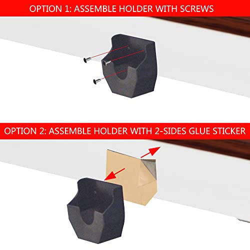 Air Hockey Pushers and Air Hockey Pucks,2PCS Striker with 4PCS Plastic Pucks and 2PCS Striker Holders