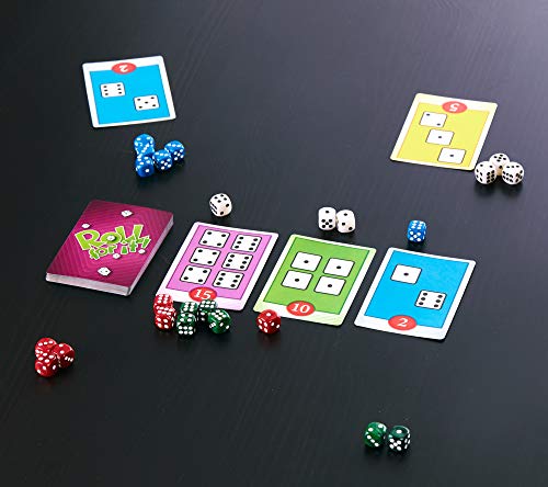 Calliope Roll for It! – Fast Dice Rolling Game of Luck & Strategy for 2–4 Players Ages 8+ | Quick Family Board Game Night Fun - Purple Edition