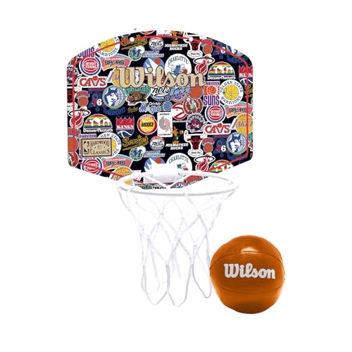 WILSON NBA Team Mini Basketball Hoops
