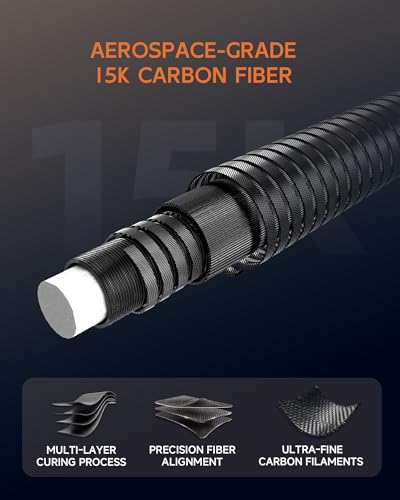 KONLLEN Carbon Fiber Pool Cue 2.0, 58-inch Low Deflection Billiard Stick for Adults with 12.5mm Tip and Pro Taper - color: 008 AK-09F 2.0-yellow