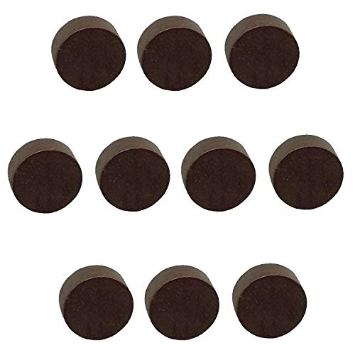 Le Pro Pool Cue Stick Tips - 13 MM - Set of 10