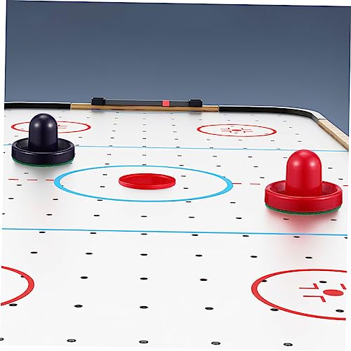 1set Air Hockey Replacement Pucks and Paddles Hockey Accessories Sliders for Indoor Game Tables and Family Fun